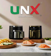 إير فراير UNX 2150 وات – 8.5 لتر – 11 برنامج – 2 هيتر فوق وتحت – أسرع تسوية في مصر