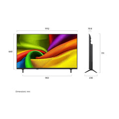 شاشة ال جي 50 بوصة سمارت نانو 4K رسيفر داخلي ماجيك ريموت 50NU840B6LA 4K