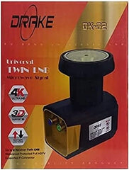 عدسة دش 2 مخرج دريك (Twin LNB)