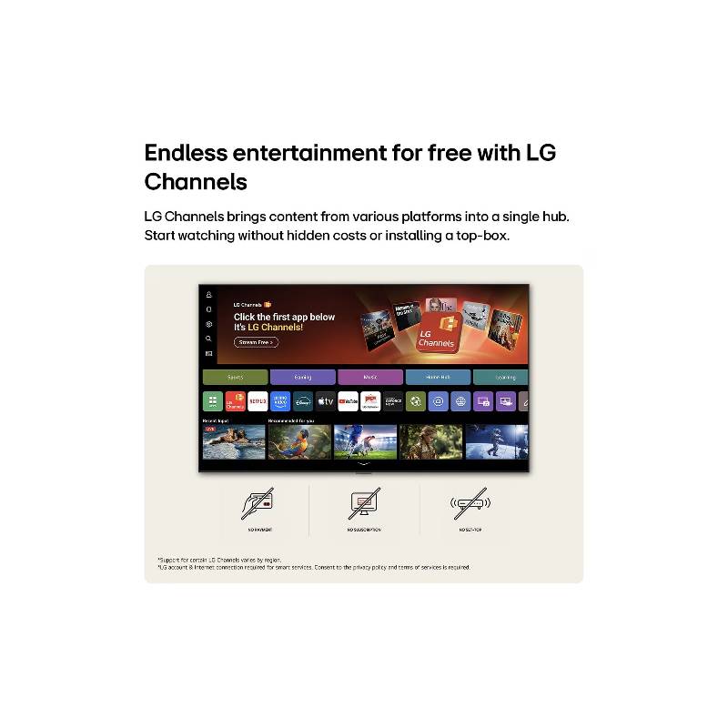 شاشة ال جي 50 بوصة سمارت نانو 4K رسيفر داخلي ماجيك ريموت 50NU840B6LA 4K