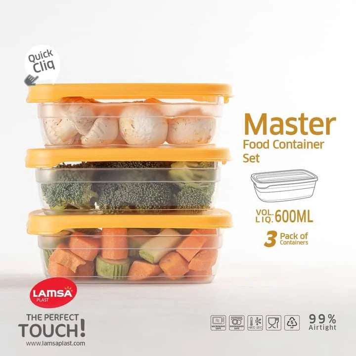 طقم ثلاجة ماستر لمسه 3ق ميني 600ملي