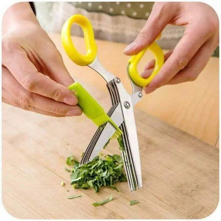 مقص خضار وسلطه متعدد الاسلحه