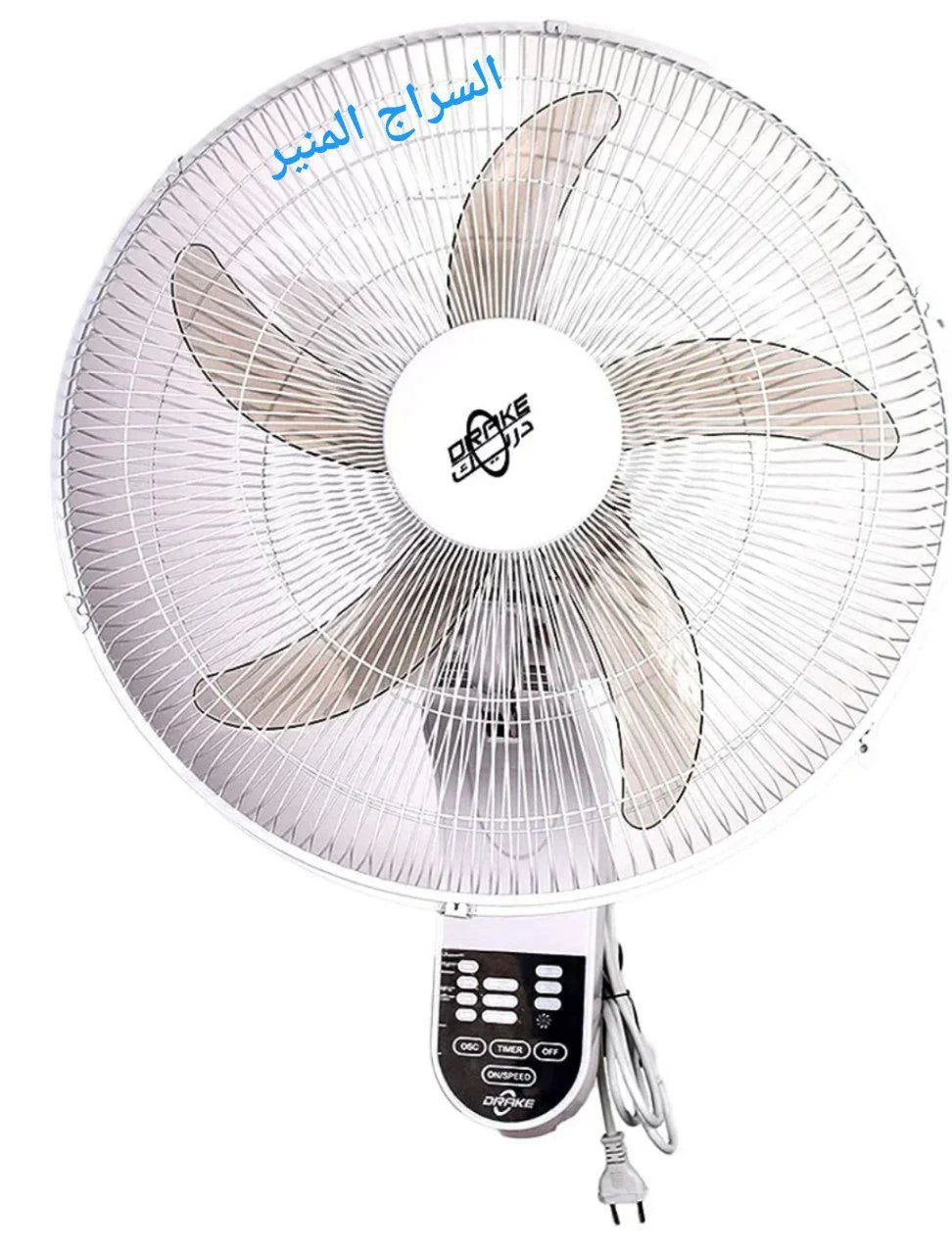 مروحة حائط دريك 18 بوصة بريموت تحكم DR-6500(R)