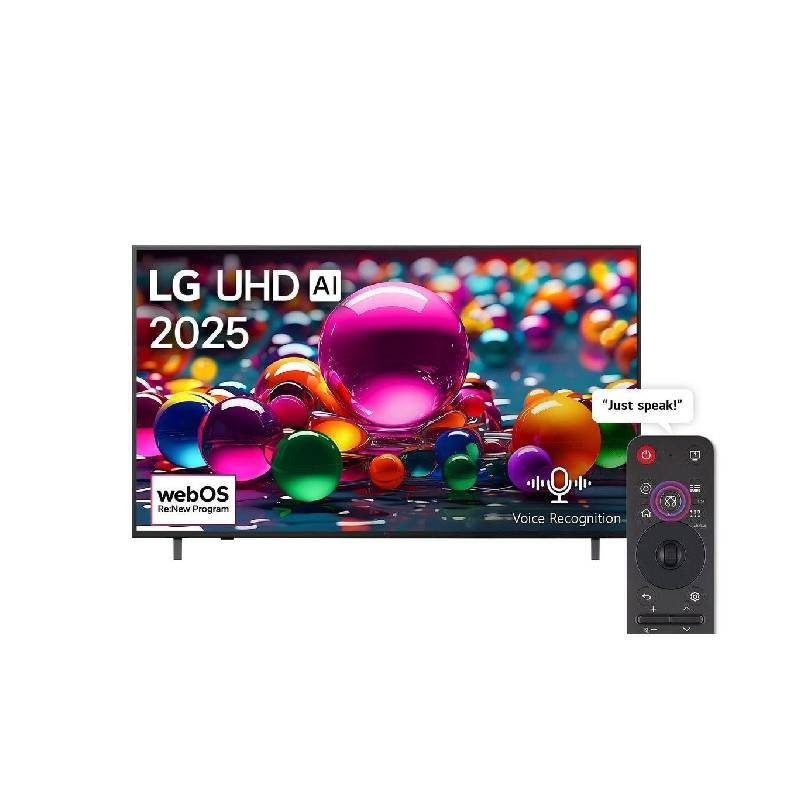 شاشه ال جى 50 بوصه سمارت LED بدقة 4K UHD بريسيفر داخلي 50UA85006LA