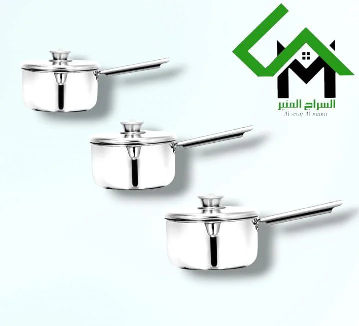 طقم كسروله الألومنيوم الشيف التركي 3ق